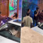 Suhana Khan Gets a Flying Kiss From Rumoured BF Agastya Nanda Post Tania Shroff’s Birthday Bash, Video Goes Viral – WATCH